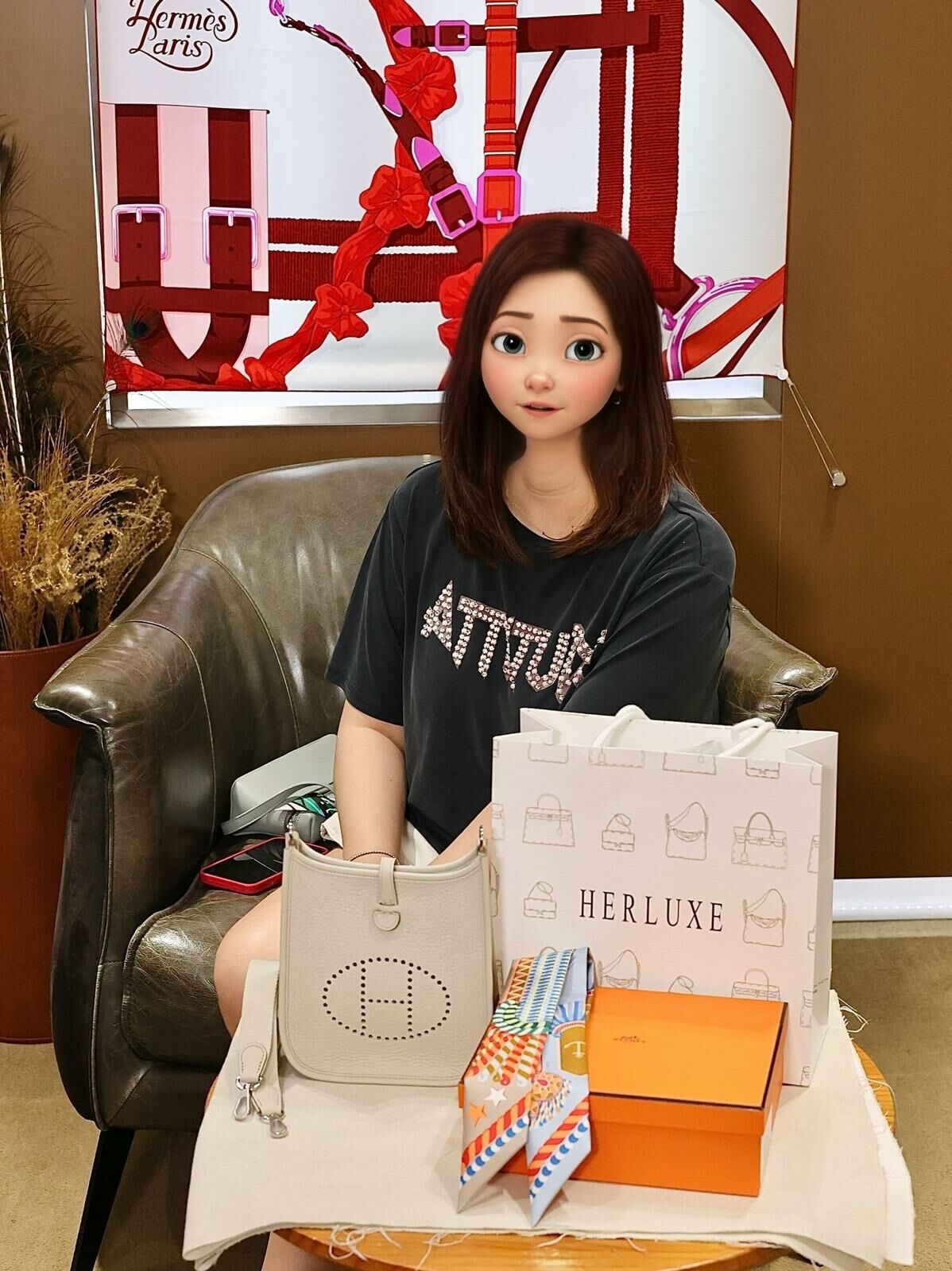 【 感謝支持 】爽快靚靚再來復購mini E 冰川白🧊 配埋twilly好滿意❤️ 多謝你一直以來嘅支持與信任🫶