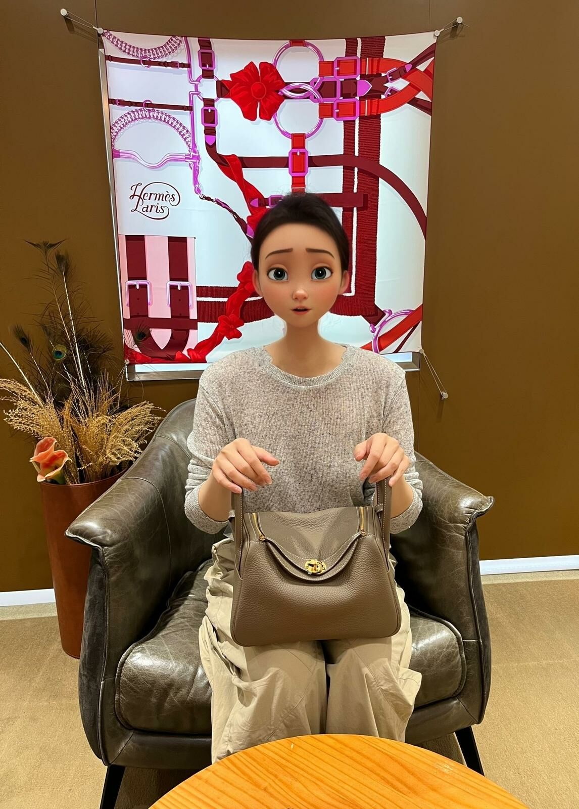 【 感謝支持 】靚靚係由熟客介紹到店購買了L26經典大象金🐘 眼光一流👍 多謝你對HERLUXE嘅信任與支持🫶