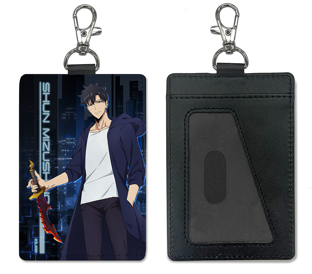 Cospa0701 水篠旬 パスケース（ナスカン付き） [アニメ『俺だけレベルアップな件』]