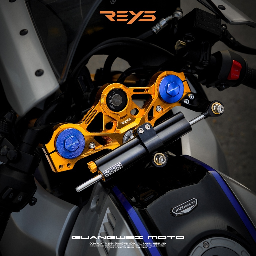 【REYS】R15V4 R15M 三角台 上三角台 鋁合金 CNC V4 YAMAHA