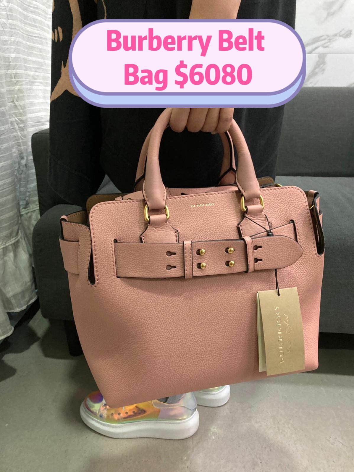 Burberry The belt bag PINK