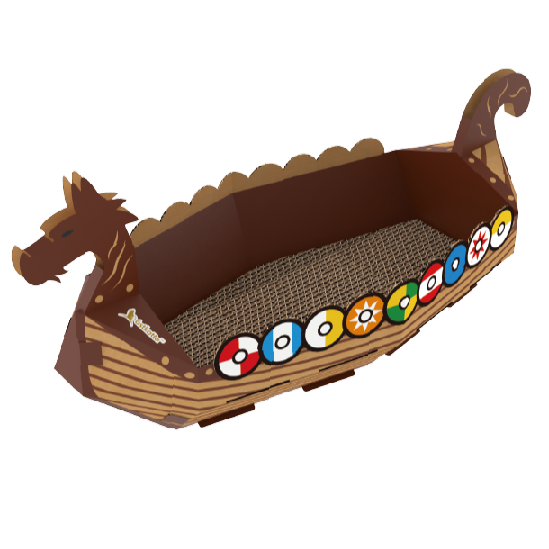 Astkatta 維京船貓抓窩 (瓦通紙貓抓版) #限定版禮品