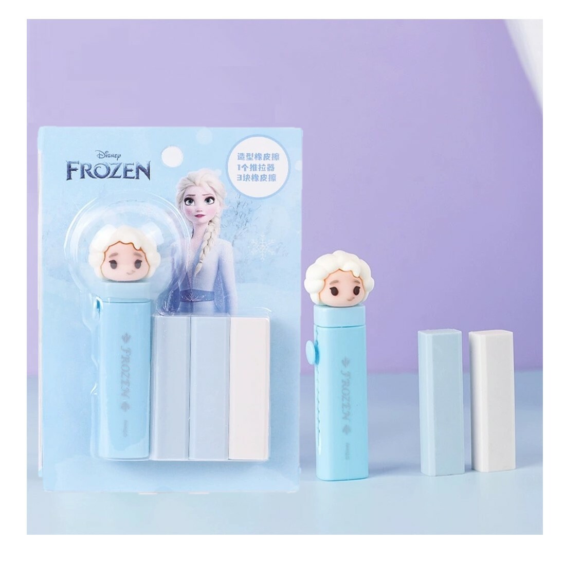 迪士尼魔雪奇緣 |造型橡皮擦 |擦膠