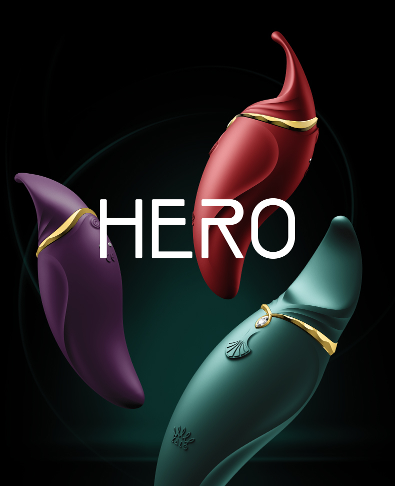 ZALO,ZALO Hero,ZALO Hero,ZALO 按摩棒,陰蒂按摩棒,C點棒,陰蒂震動器,陰蒂震動棒,情趣用品,情趣玩具,成人玩具,成人用品