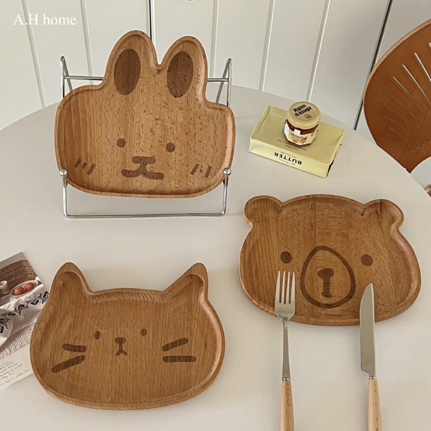 【ＡＨ585】韓國ins可愛動物餐盤