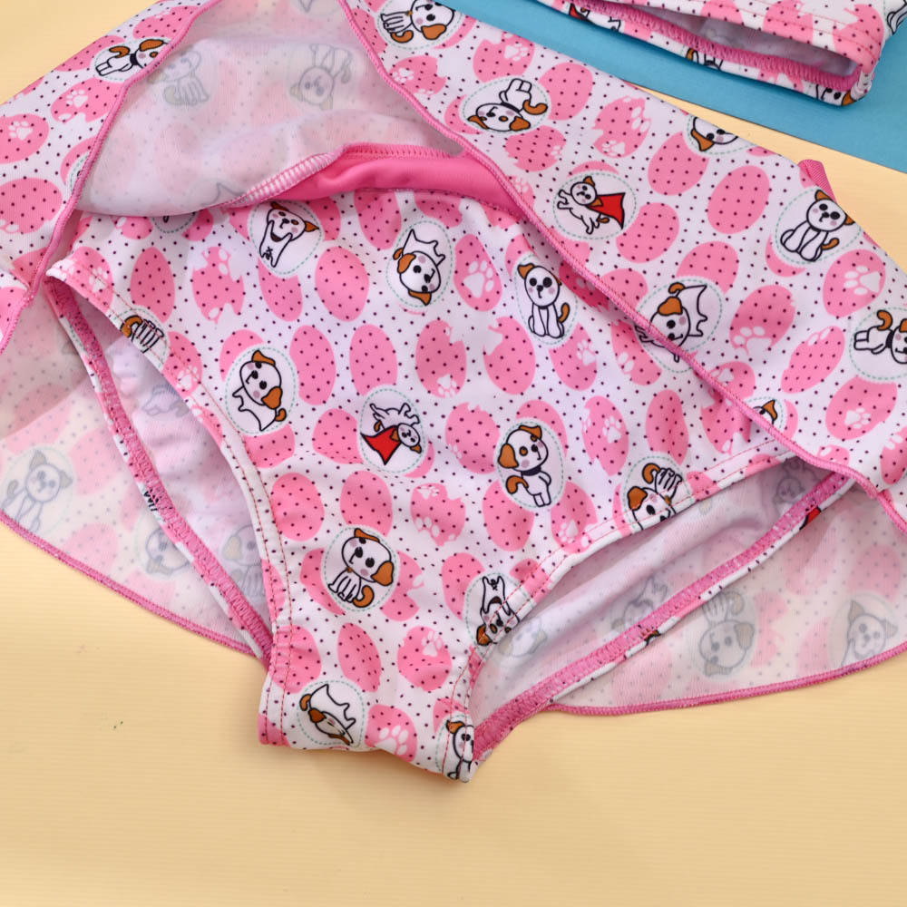 YG458-小女兩件式裙裝-花