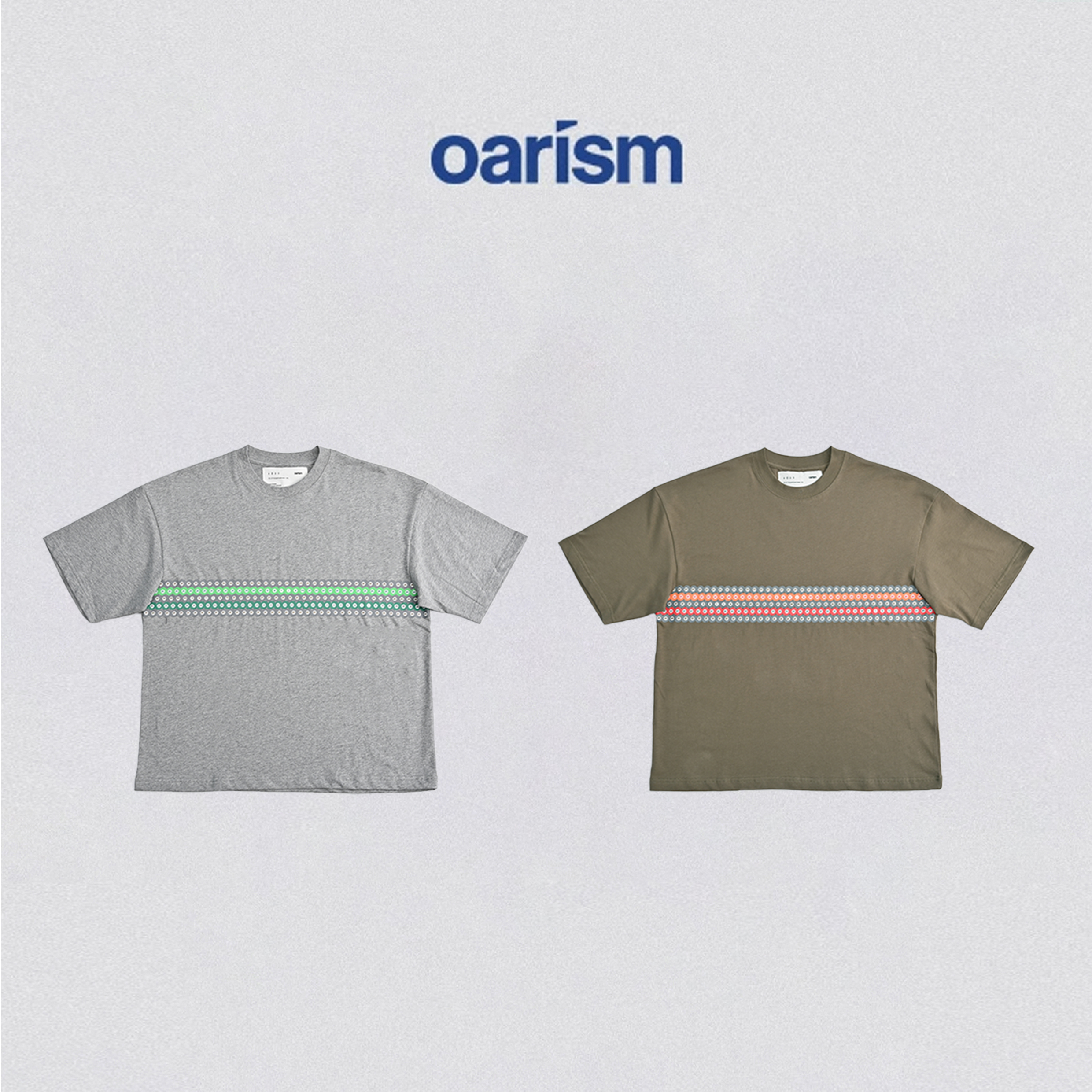 oarism Polka Dot Print 圓點印花短Tee [T132]