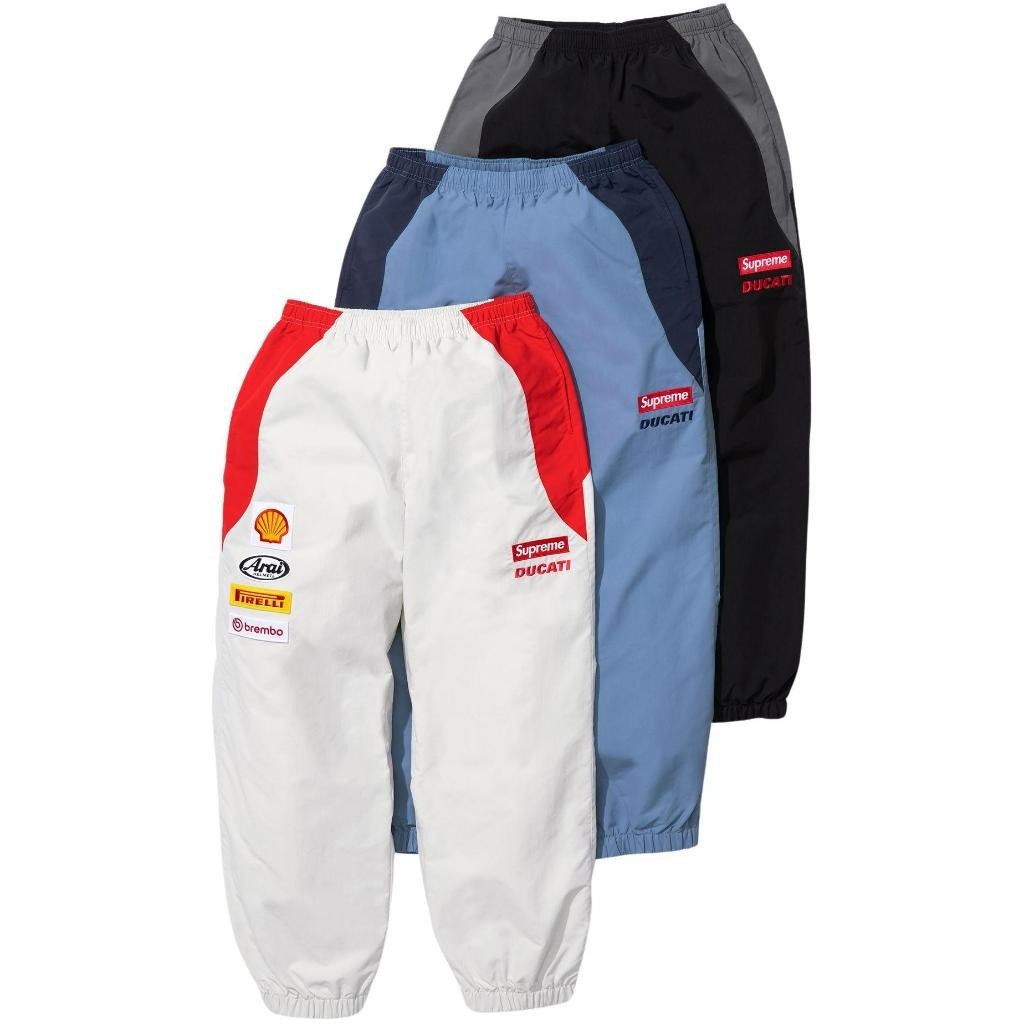 2024SS SUPREME DUCATI TRACK PANT 聯名 褲子 杜卡迪 現貨