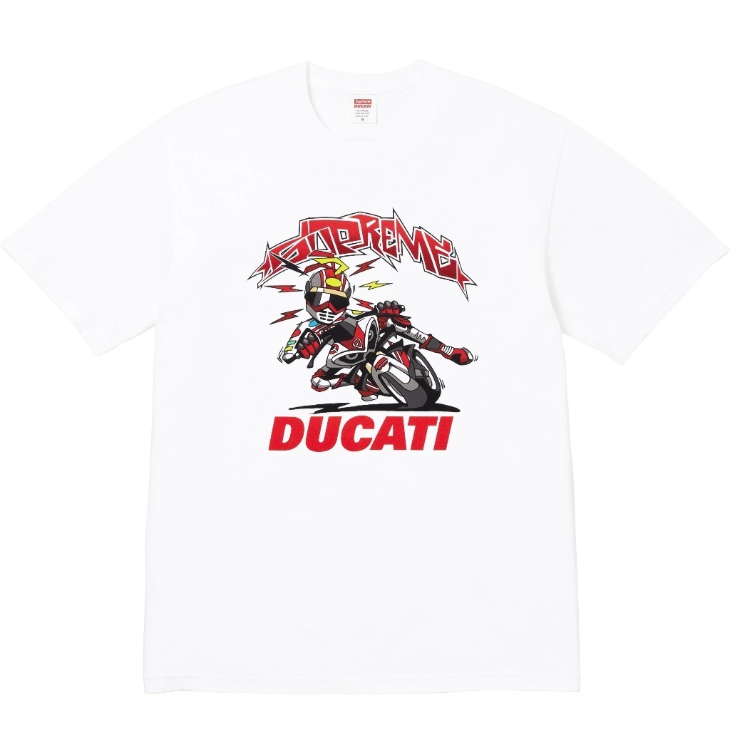 2024SS SUPREME DUCATI BIKE TEE 聯名 杜卡迪 重機 騎機車 短T 現貨