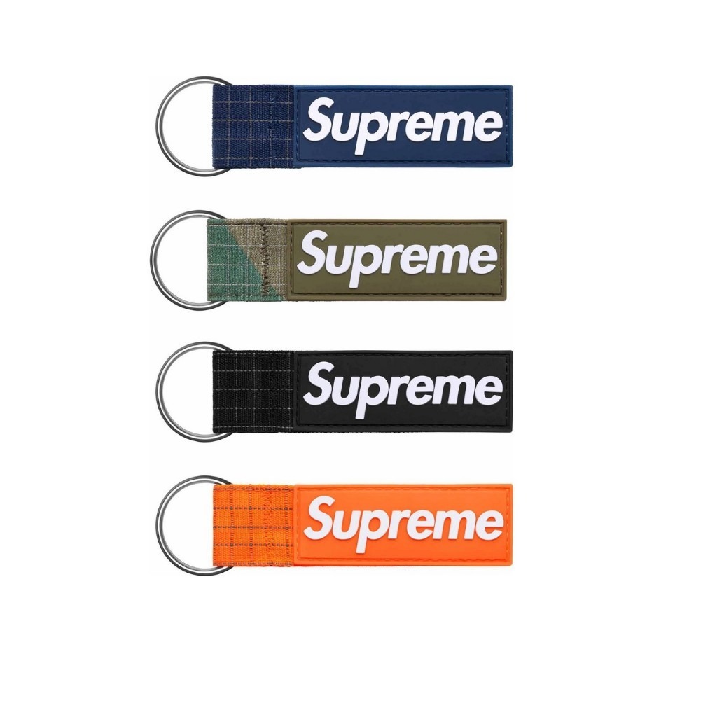 2024SS SUPREME RIPSTOP KEYCHAIN 鑰匙圈 BOX LOGO 現貨