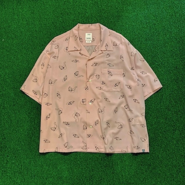 VISVIM HARMON SHIRTS/S ROADSTER - PINK SIZE 3 IN STOCK NOW (現貨發售中)