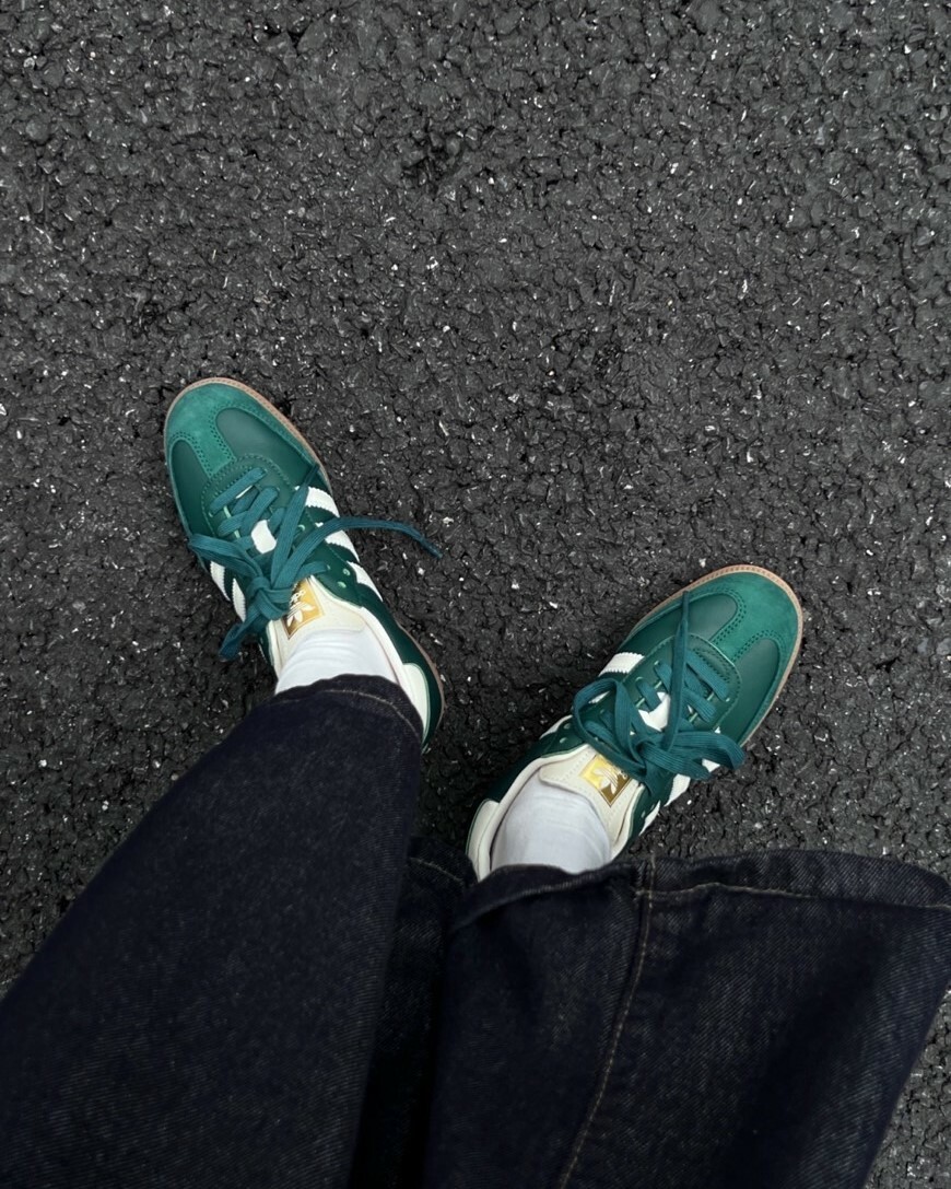 KTQ STORE ‧ adidas Samba OG Collegiate Green 經典 復古 德訓鞋 綠 IE0872