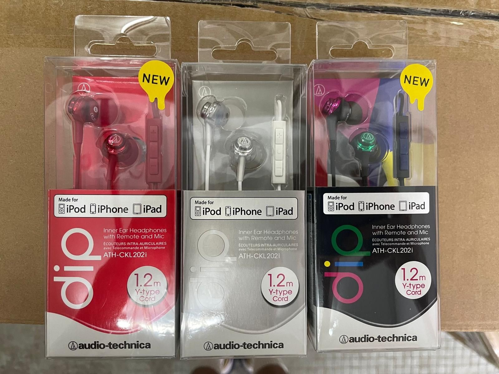 日本鐵三Audio-Technica ATH-CKL202i