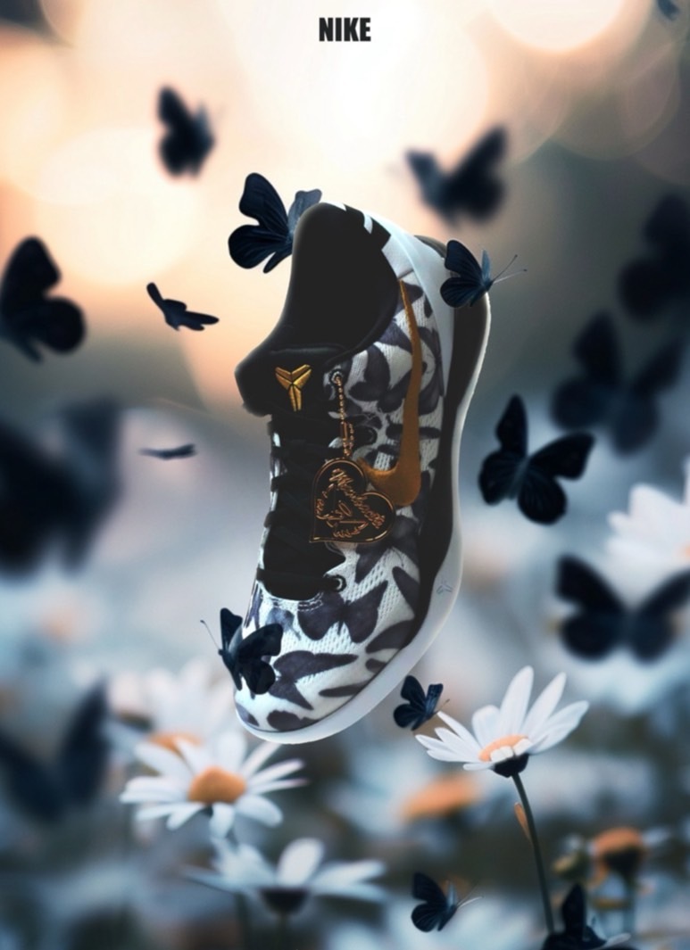 Nike Kobe 8 Protro "Mambacita" GIGI 白金黑 蝴蝶 紀念款 籃球鞋 FV6325100