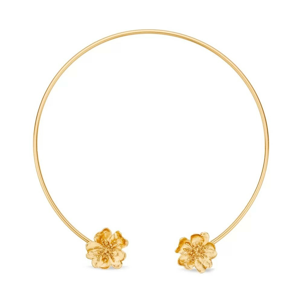 1TA0524-488 THALLO Anassa Necklace Gold #S487b (A-SK-E)