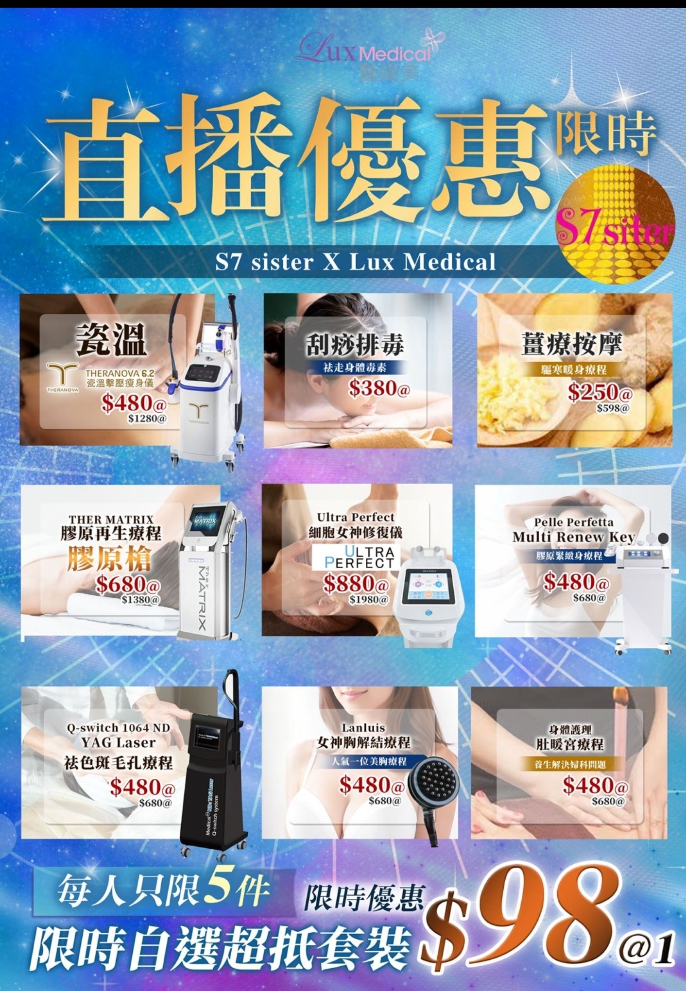 cc14803  自選套餐  (5張套票)
