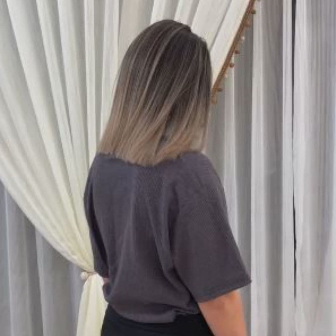 髮廊推薦雲林斗六美髮設計師Rebecca漸層色染髮作品