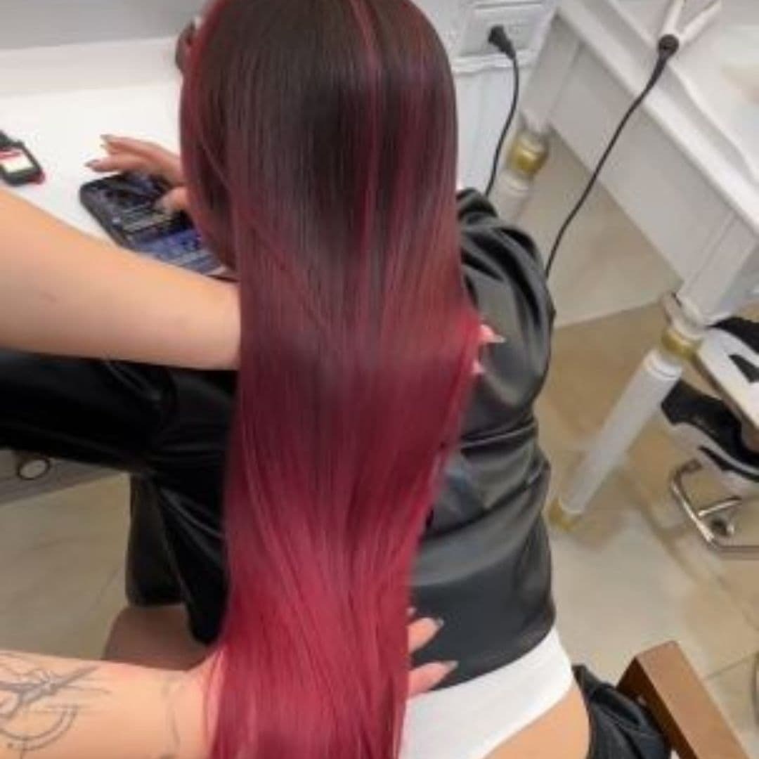髮廊推薦雲林斗六美髮設計師Rebecca漸層色染髮作品