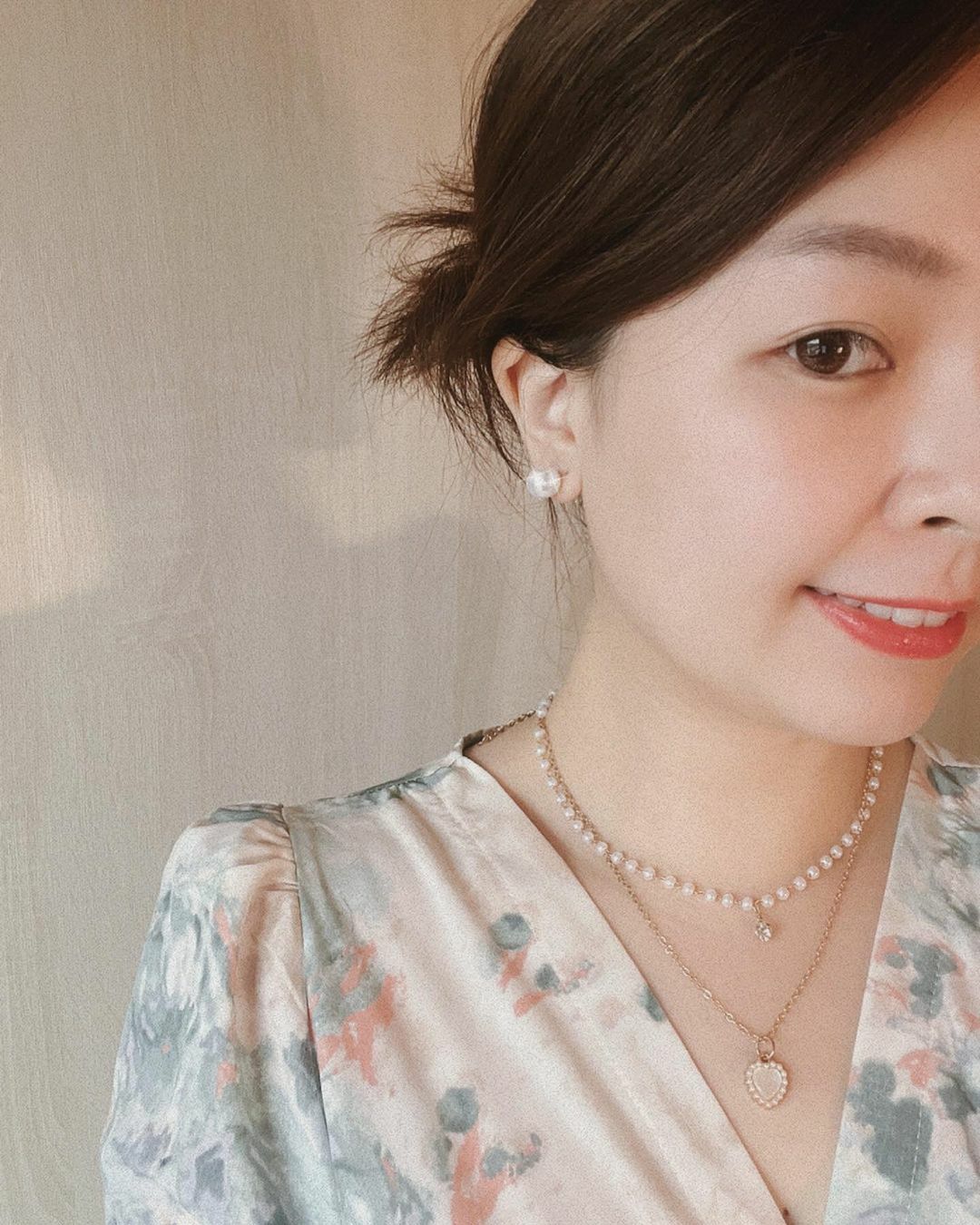 10mm珍珠純銀耳環