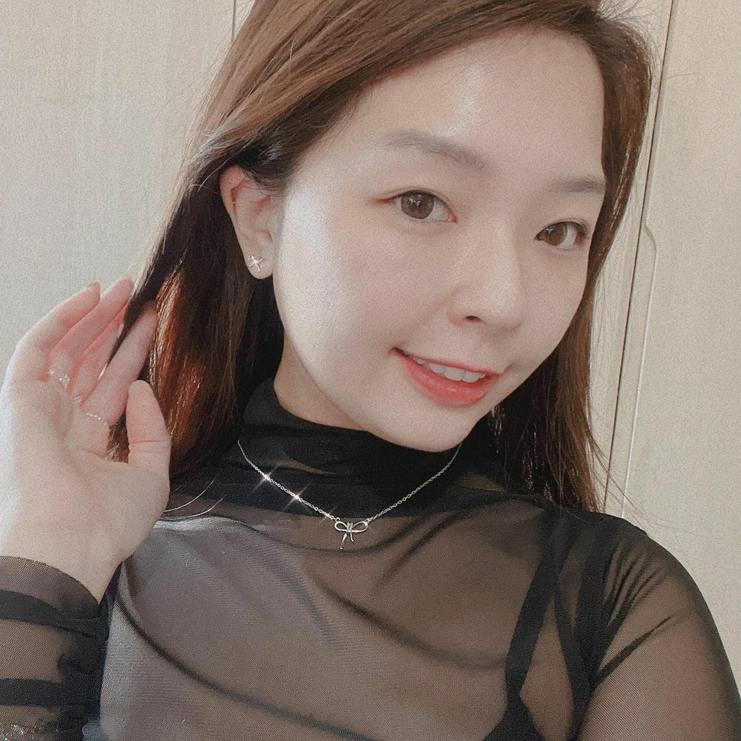 禮物緞帶蝴蝶結醫療鋼項鍊與純銀耳環