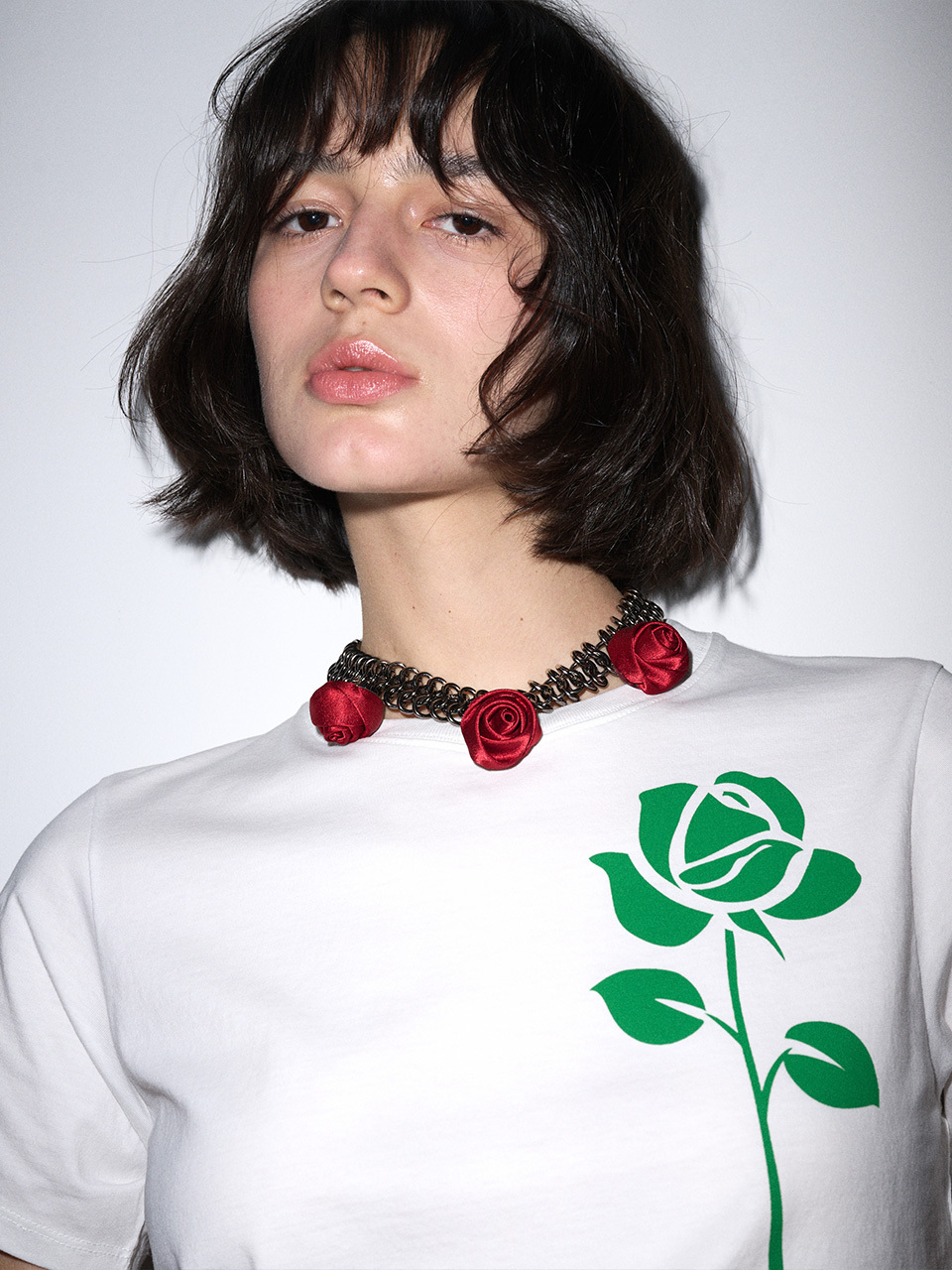 Mardi Mercredi SLIM TSHIRT UNE ROSE