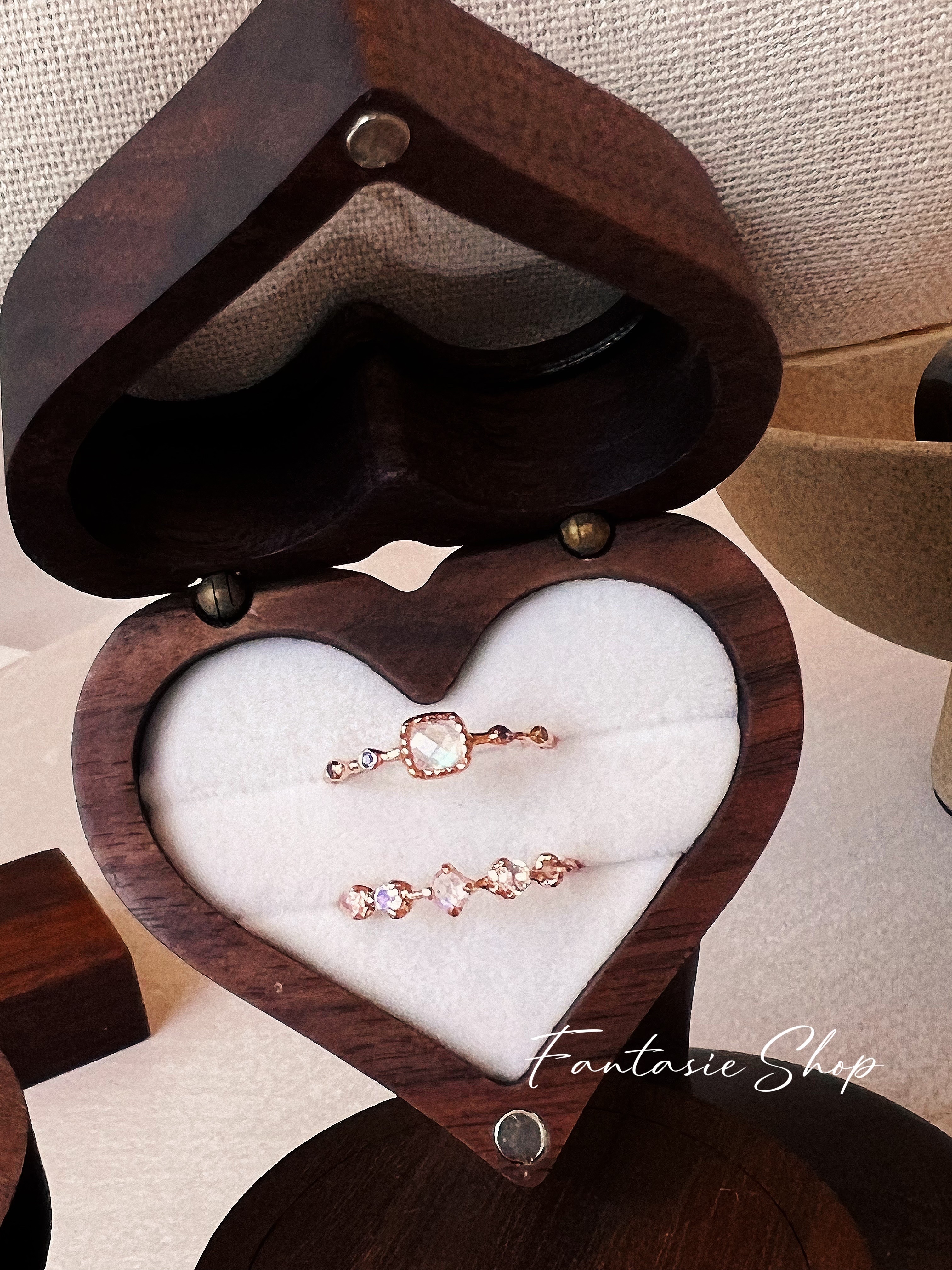 🇰🇷高質感輕珠寶-星辰·寶石戒指系列