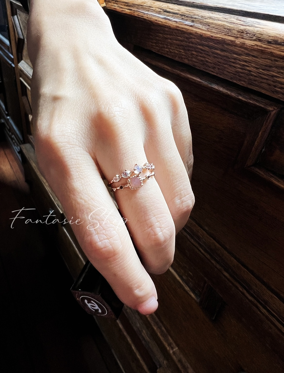 🇰🇷高質感輕珠寶-星辰·寶石戒指系列