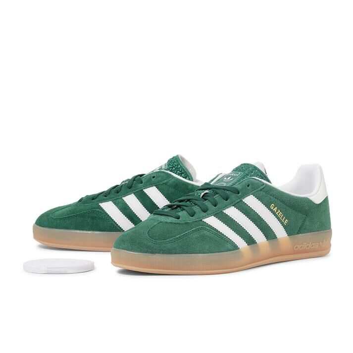 限時特價預購┃adidas GAZELLE INDOOR 麂皮 綠色 膠底
