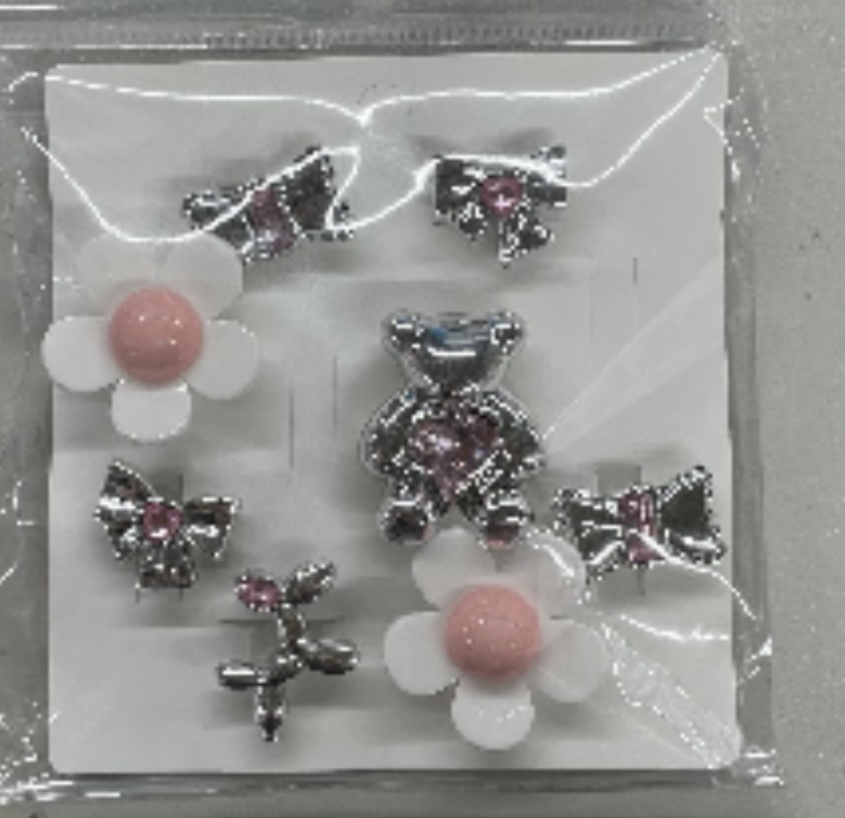 KR CROCS鞋 洞洞扣 SET U