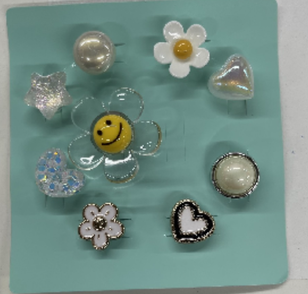 KR CROCS鞋 洞洞扣 SET V