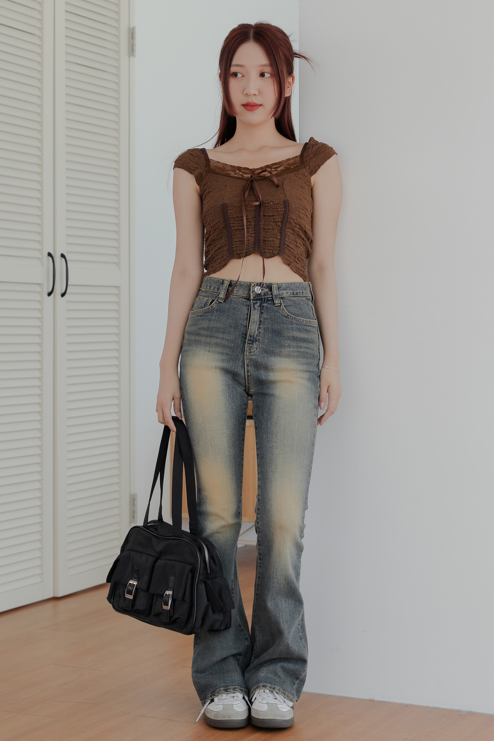 1689 Boots Cut Denim Pants #靴型褲