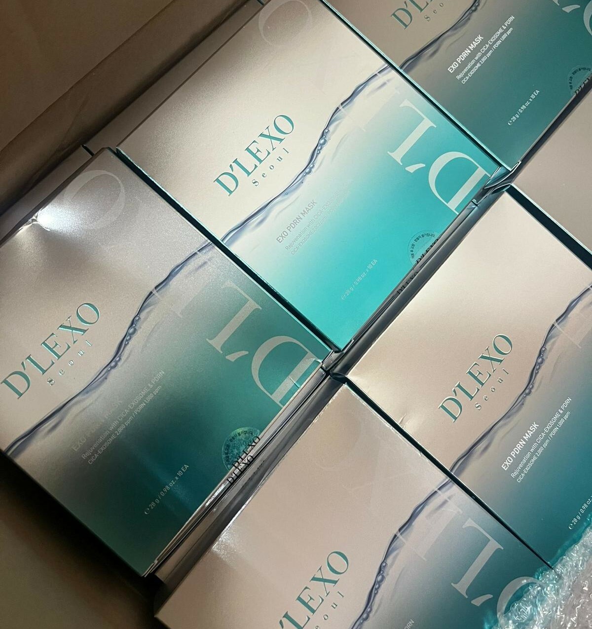 D'LEXO EXO PDRN 積雪草外泌體營養傳輸面膜(1盒10片)