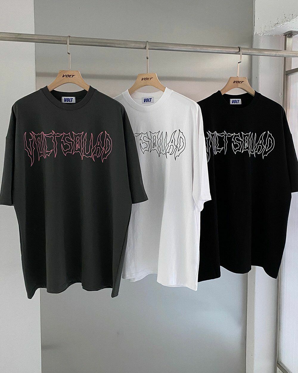 英文字短袖Tee VOLT-054T