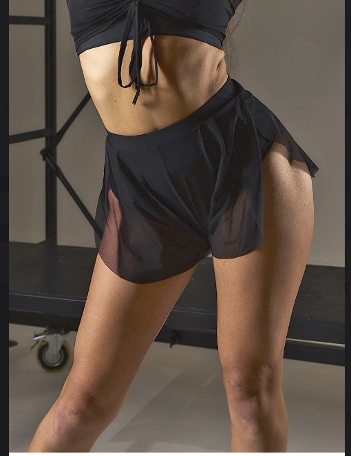 Shorts AIR mesh black (with sewn-in shorts)