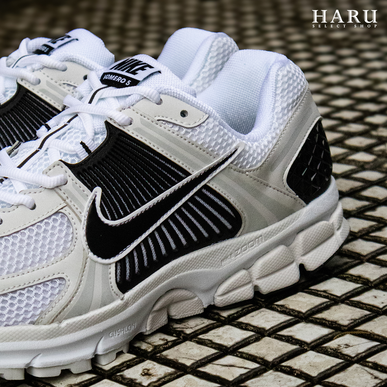 NIKE AIR ZOOM VOMERO 5 白黑 熊貓 麂皮 網布 ACW 男女同款 慢跑鞋 復古慢跑休閒鞋 FB9149-101