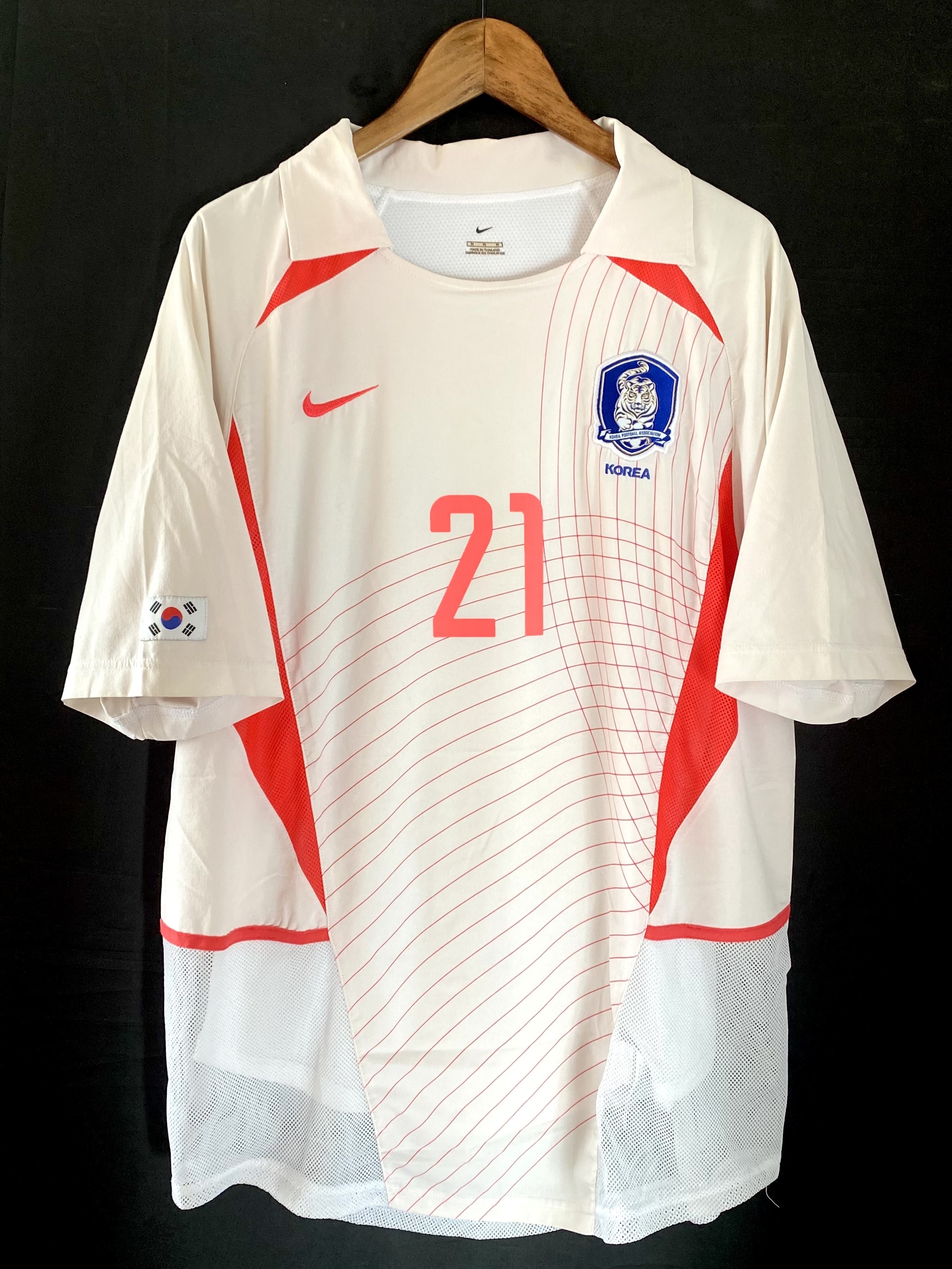 South Korea 2002 Nike Away player issue shirt #21 J S PARK