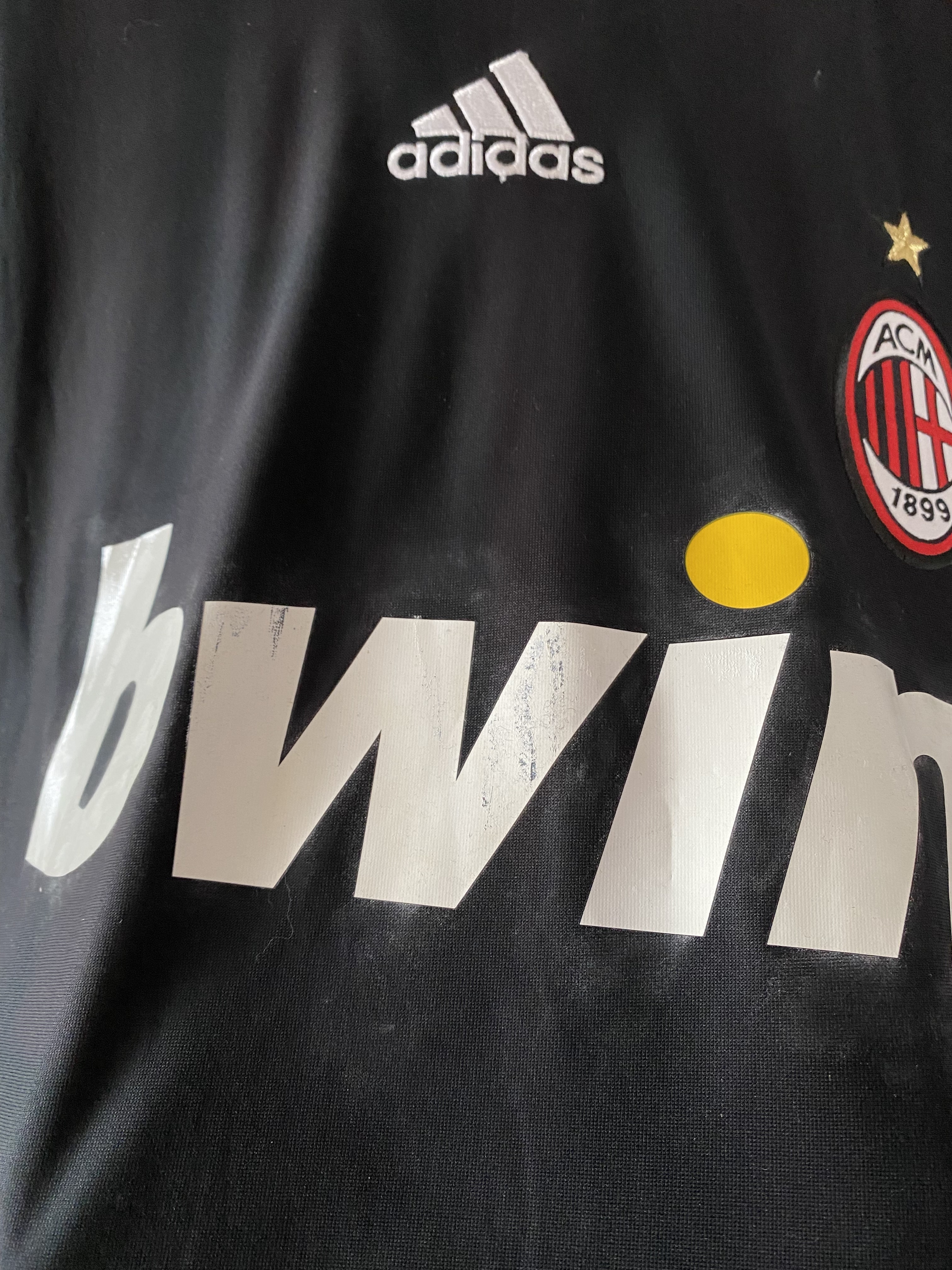 AC Milan 2006-2007 Adidas Third match worn issue shirt
