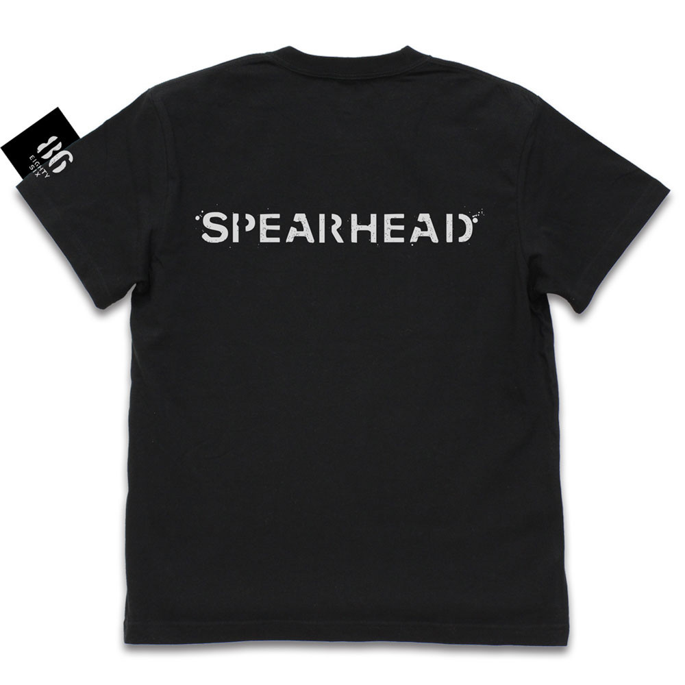 Cospa0701 86―ｴｲﾃｨｼｯｸｽ― ｽﾋﾟｱﾍｯﾄﾞ戦隊 Tｼｬﾂ/黑色