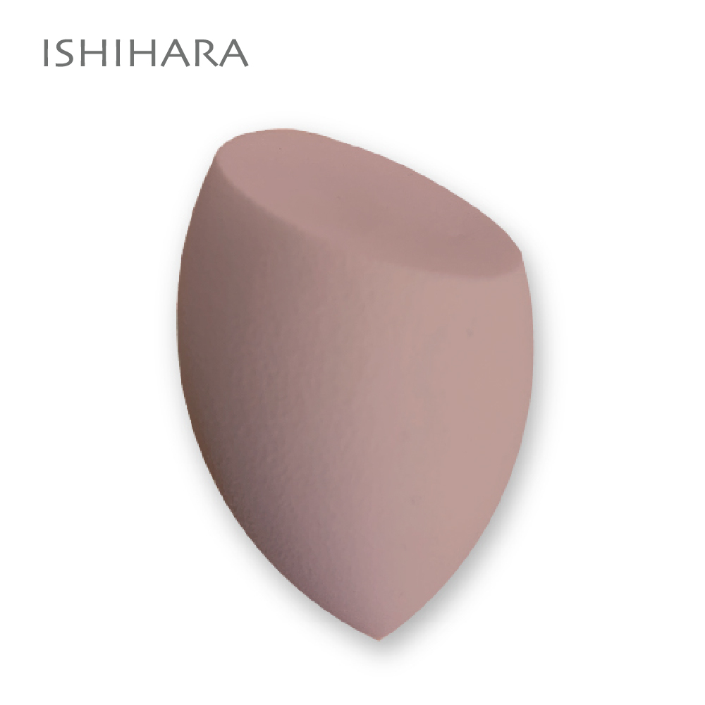 石原商店 Protecort抗菌美妝蛋1入/3D斜切(奶茶)
