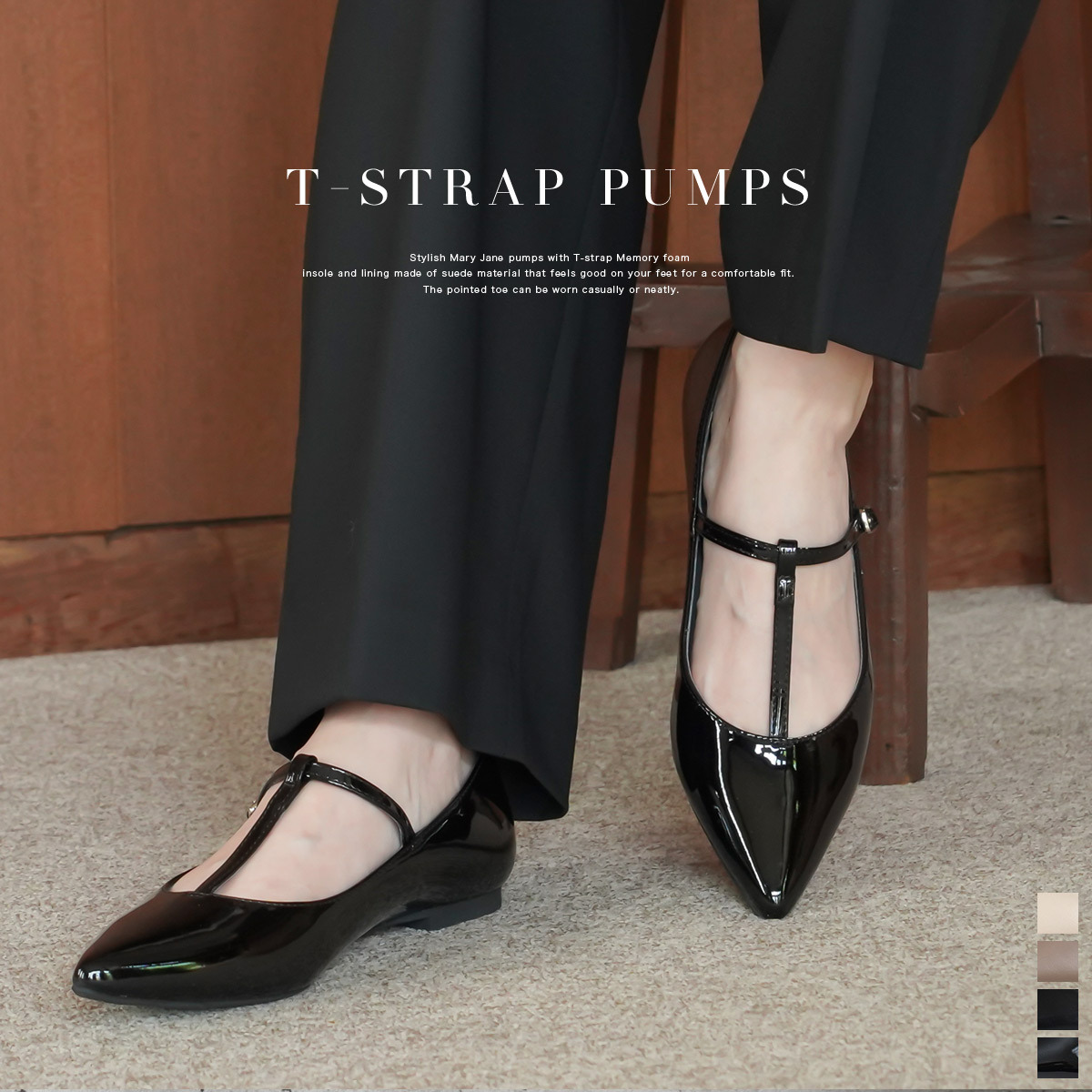 (絕版出清)絕美女鞋 T字尖頭瑪莉珍鞋 氣質女孩必備【CX3017】