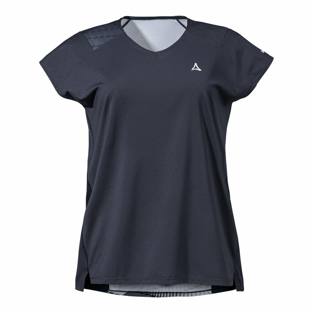 【Schoffel】女快乾排汗透氣短袖上衣 / 24SL20-13537-[桃粉、海軍藍]