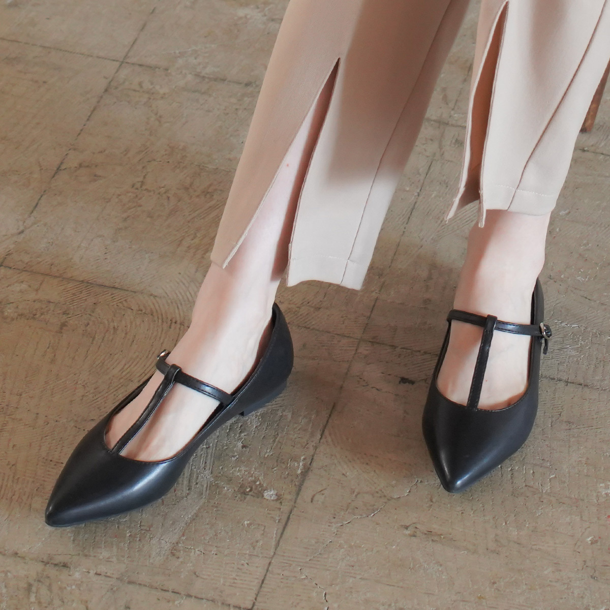 絕美女鞋 T字尖頭瑪莉珍鞋 氣質女孩必備