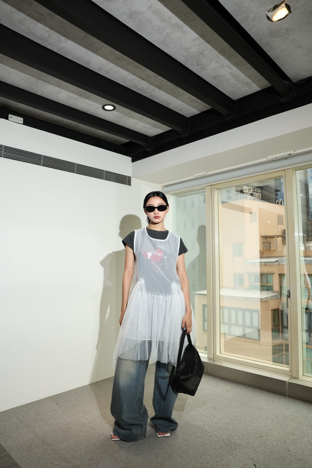 芭蕾少女透紗洋裝