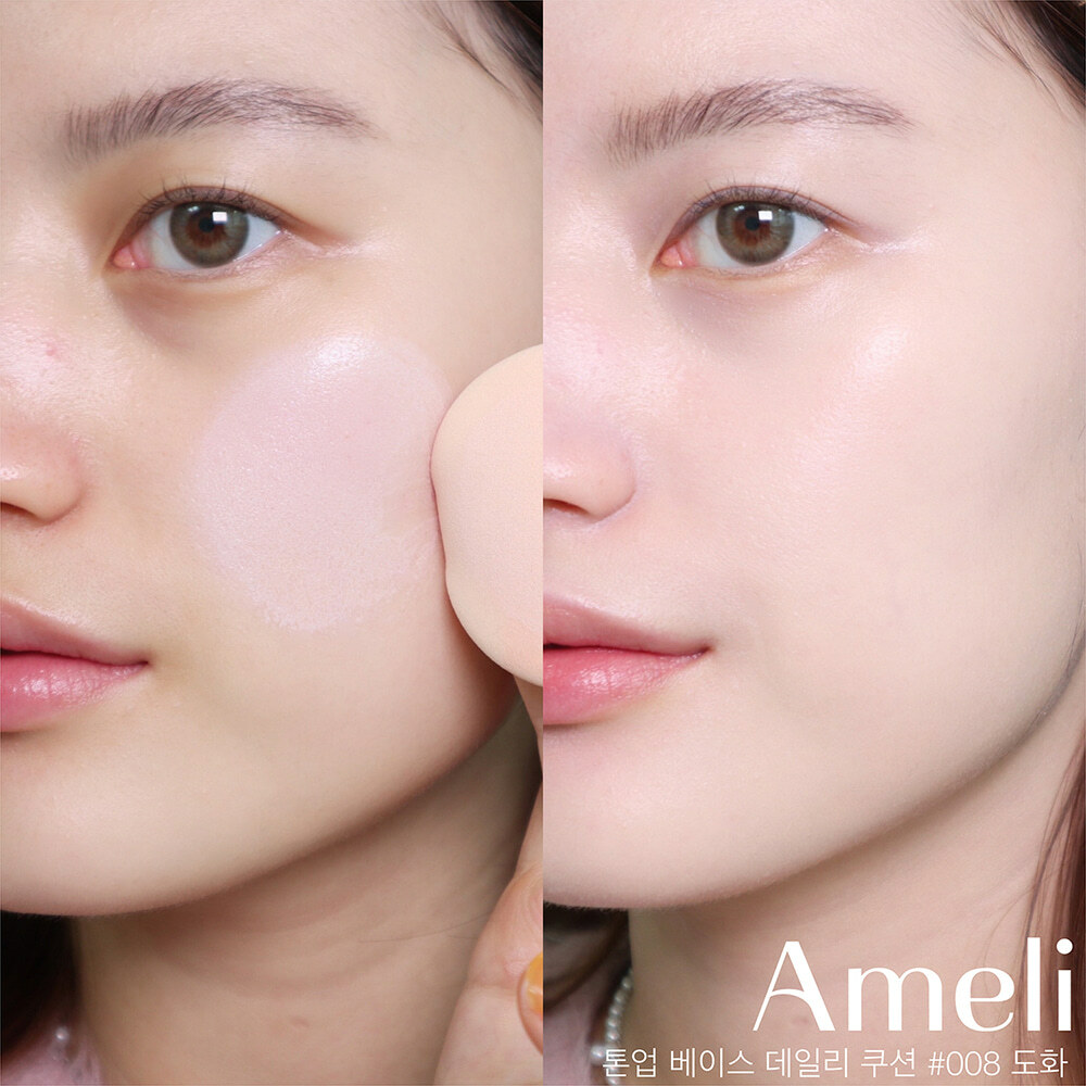 Ameli Tone Up Base Daily Cushion SPF50+ PA++++ 15g - 008 DOHWA
