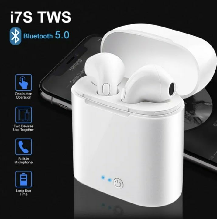 i7s TWS Airpod Alike Bluetooth (Buy 1 Get 2 Free)