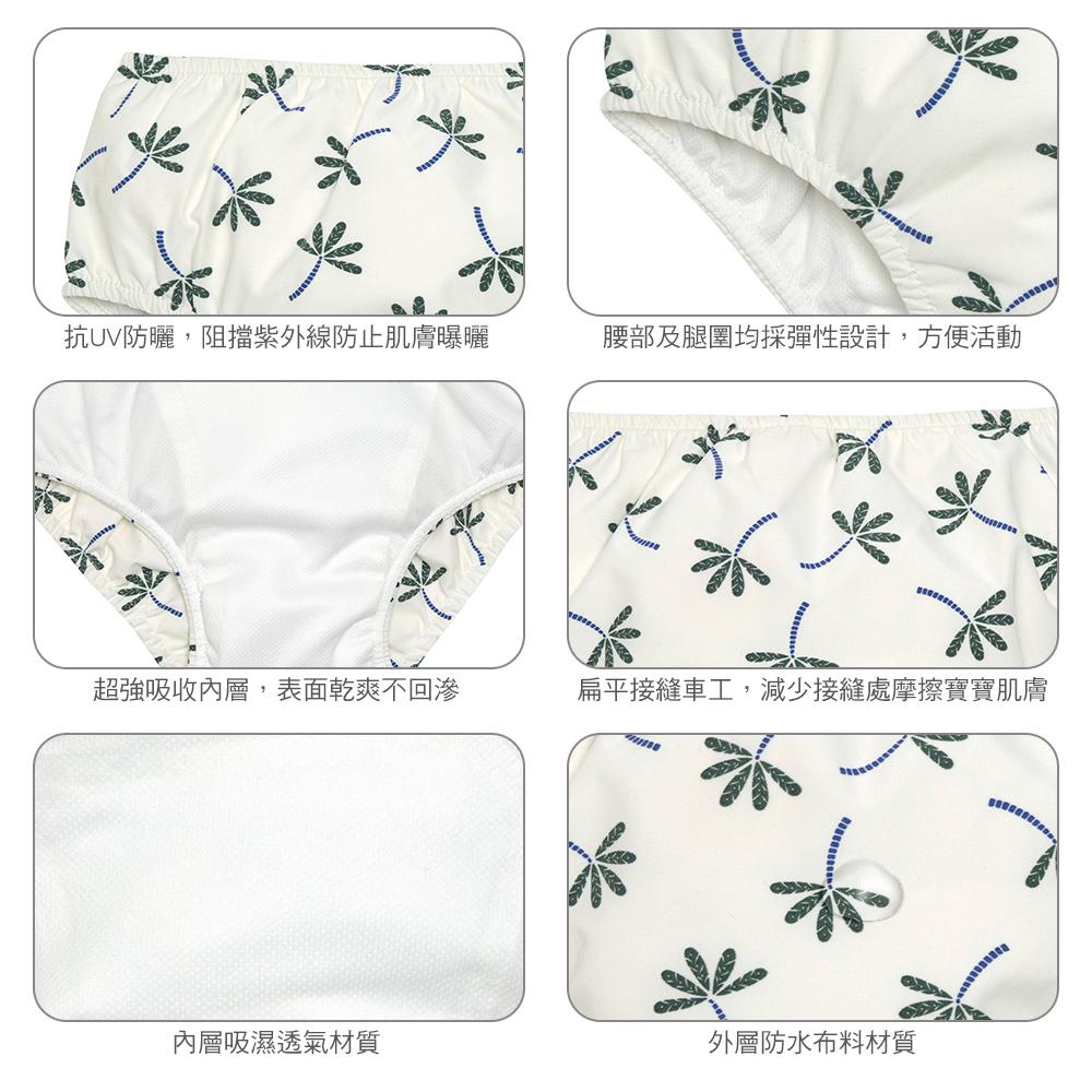 LASSIG嬰兒游泳尿布褲,獨家超強三層導流,外層防水,內層吸濕透氣不回滲,不須再穿尿布!兒童泳衣多款式可挑選,透氣快乾防曬抗UV紫外線,材質安全無毒