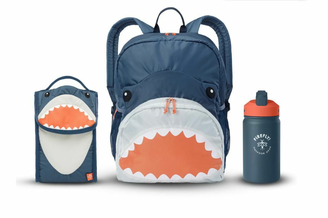 【現貨】F061901 鯊魚背包套裝