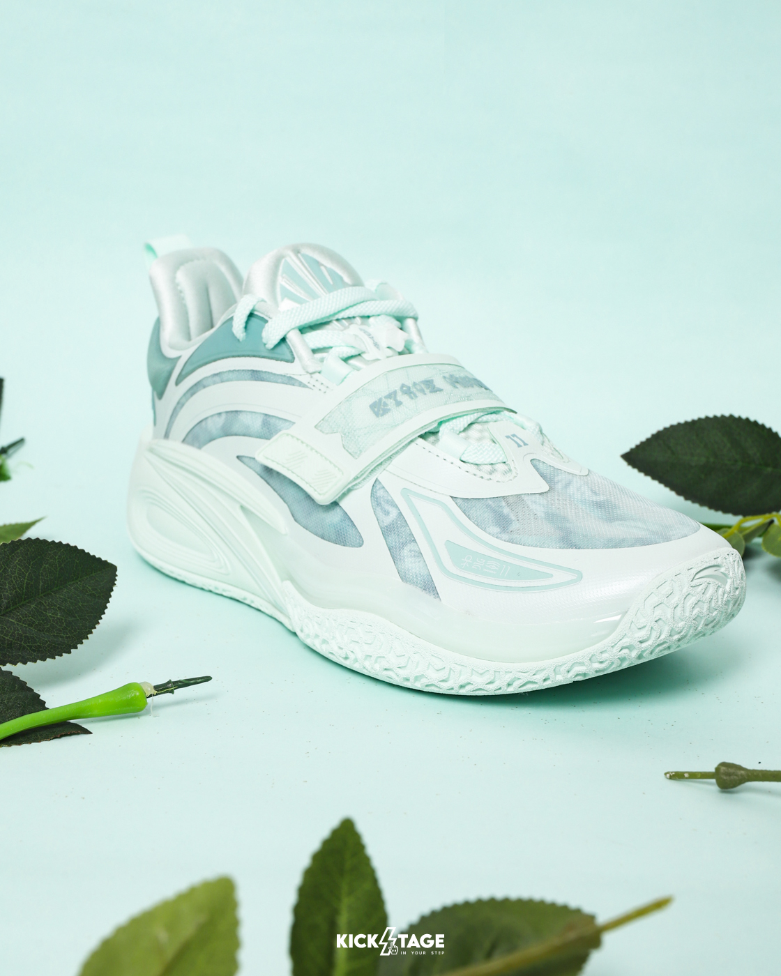 <海外連線代購> ANTA KAI 1 GARDEN STATE 花園州 薄荷綠 實戰籃球鞋【112531110S-2】歐文1 歐神仙