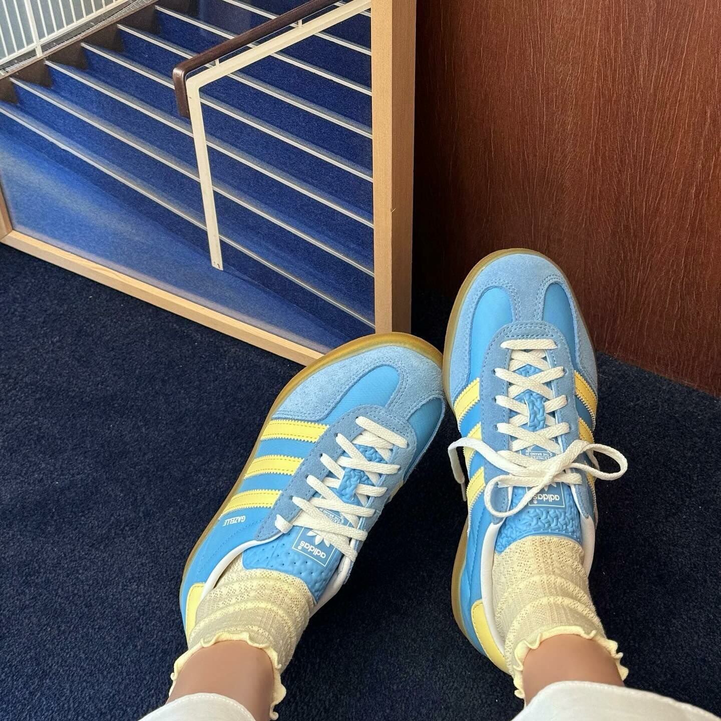 Adidas Originals Gazelle Indoor 飛天小女警 泡泡 雲朵藍 焦糖 復古鞋 IE2960