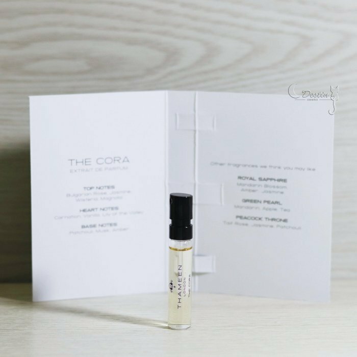 Thameen 黃鑽柯拉/ 弧光花蕾The Cora 中性香精2mL 全新試管香水可噴式